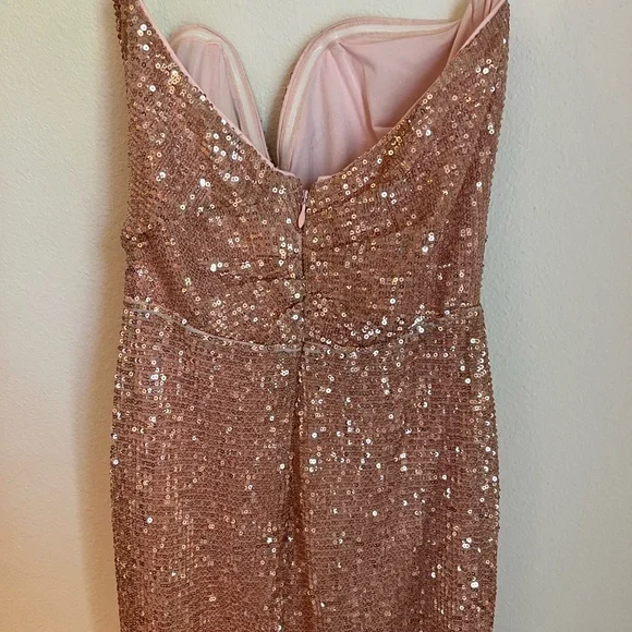 Kash Gown in Baby Pink - Picture 3 of 9